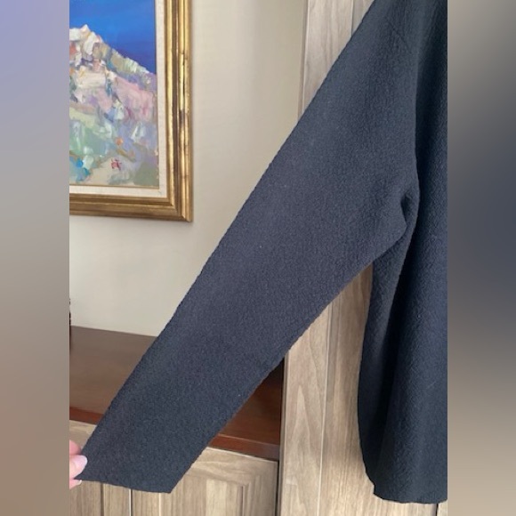 Eileen Fisher Black Kimono Style Cardigan | 2X - Picture 7 of 9